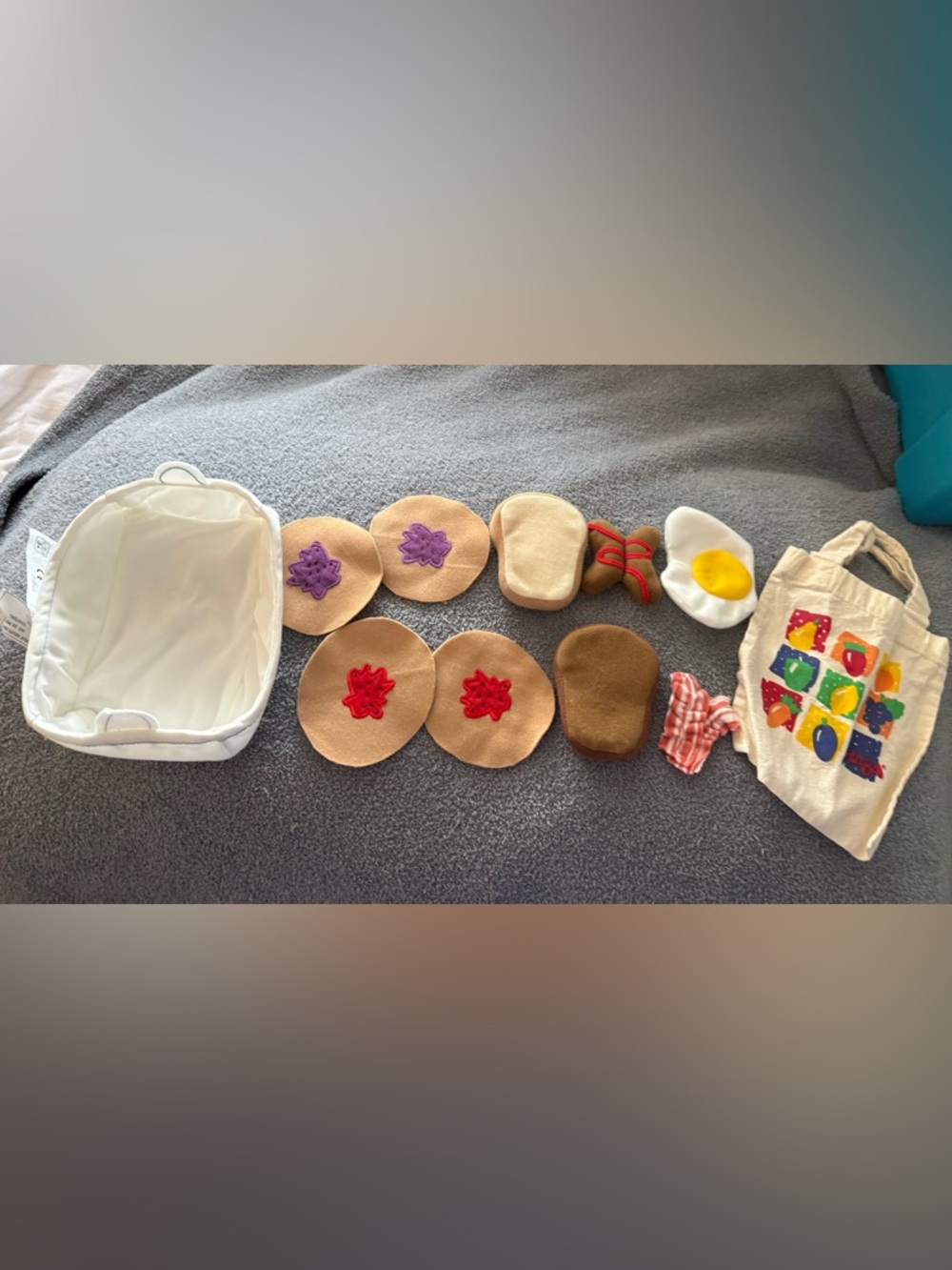 Fabric Food Children’s toys - Picture 3 of 6
